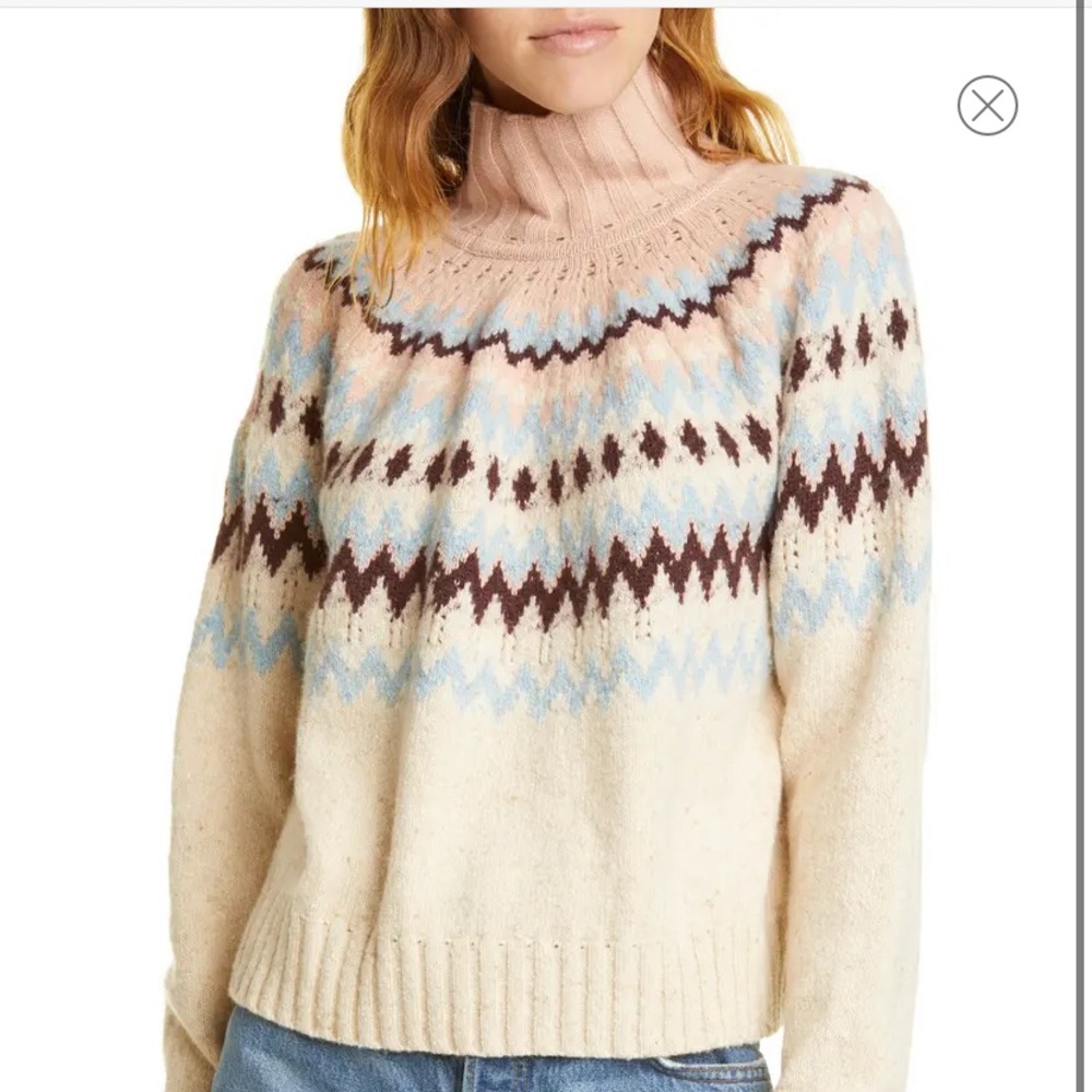 La vie Rebecca taylor fair isle turtleneck